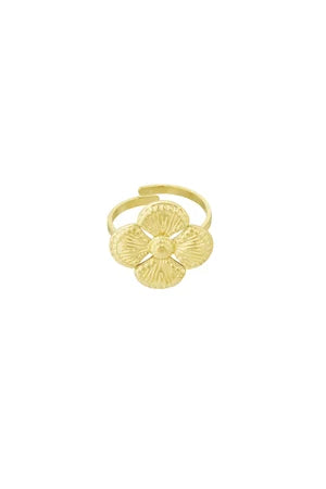 ring luxe clover -ring