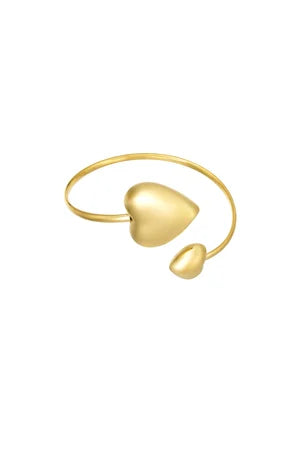 dual heart armband