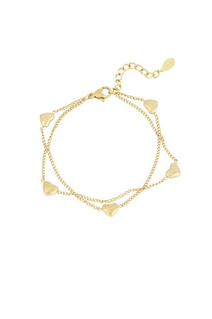 lots of hearts armband