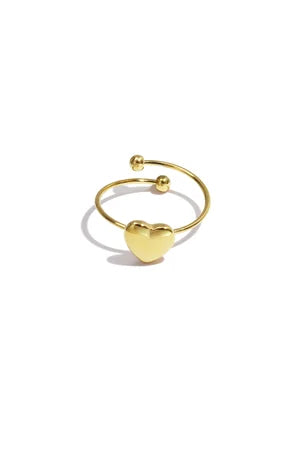 simple little heart ring