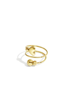 minimalistische ringen hart