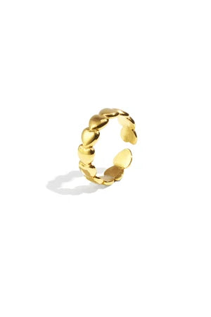 minimalistische ring hart